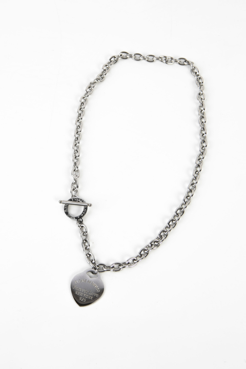 Cadena Tiffany plateada - comprar online