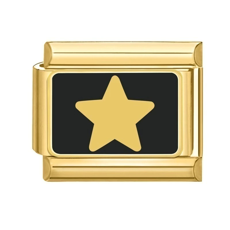 Charm gold star