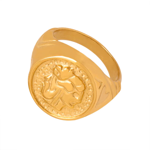 Anillo troya dorado - comprar online