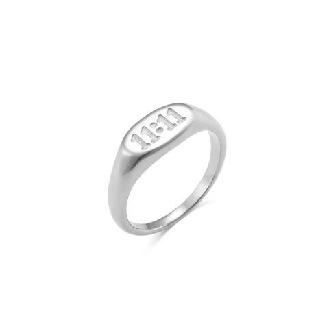 Anillo pide un deseo plateado
