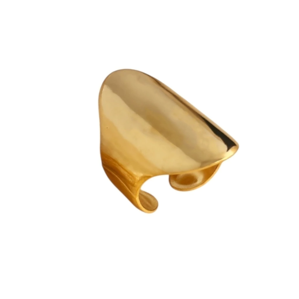 Anillo plank dorado
