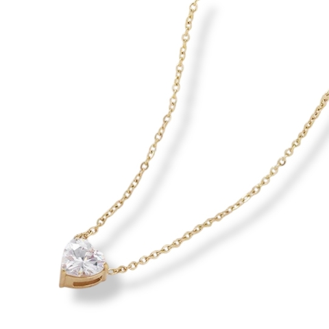 Cadena crystal heart