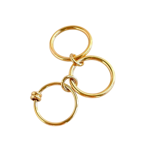 Anillo rock it dorado