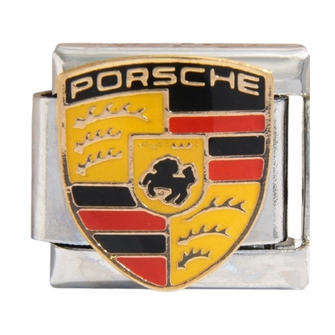 Charm Porsche plateado