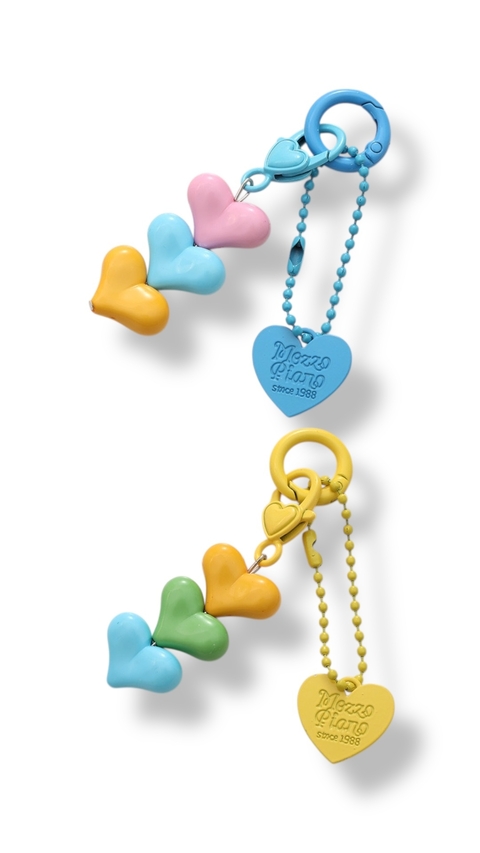 Colgante 3 corazones