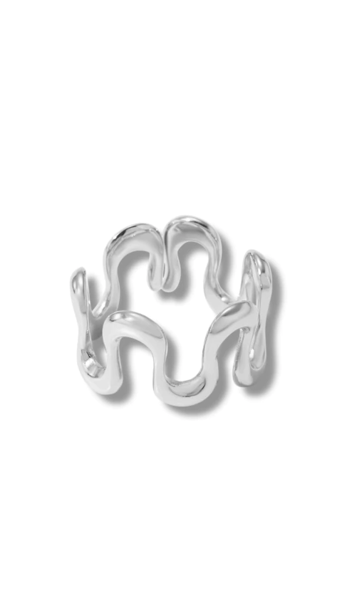 Anillo different plateado