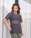 Camisão em Tela Preto