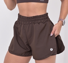 Short Duplo Tactel Café - comprar online
