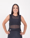 Cropped Lia em Tela Preto