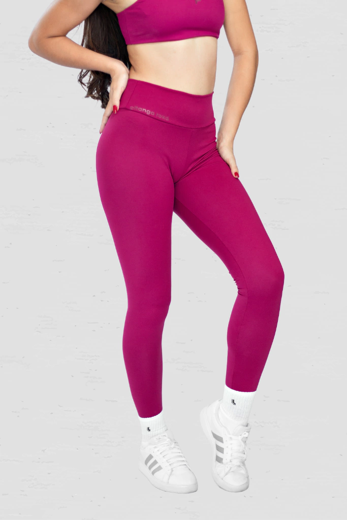 Legging Fitness Pitanga - Framboesa
