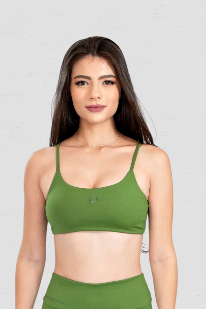 Top Fitness Pitanga - Oliva