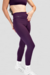 Legging Fitness Pitanga - Borgonha - comprar online