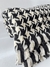 Xale 100% Pied Poule Off White/ Preto - comprar online