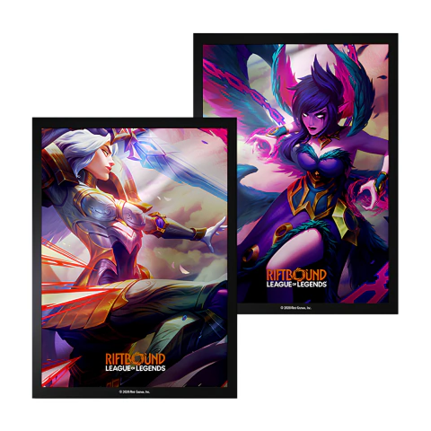 Riftbound: League of Legends TCG - Vendetta Card Sleeves Kayle vs Morgana - Art
