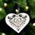 Set 3 corazon calado 10x16cm