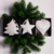SET X 3 ADORNOS BLANCOS