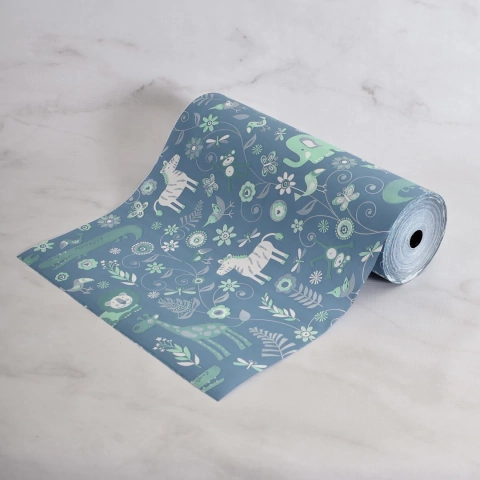 Bobina Zoo azul/aqua