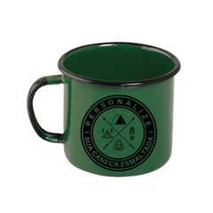 Caneca esmaltada personalizada | Kit 60 unidades - Trekking estilo de vida
