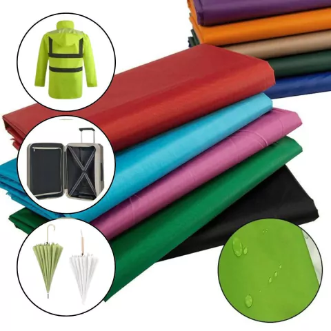 Tecido Nylon 70 Emborrachado 100% Impermeável Capa de chuva, Forro - 50cm