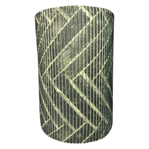Passadeira Soft Prime Chevron Rústica Des.510 - 43L x 1m
