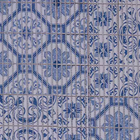 Passadeira Miami Azulejo Azul 7492