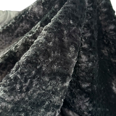 Pelucia Tec Pele Elegance - Preto 1.00m x 1.60m