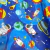 Imagem do Tnt Estampado - Astronauta Branco