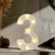 Imagem do Luminária Decorativa Números Led 3D 21cm Branca