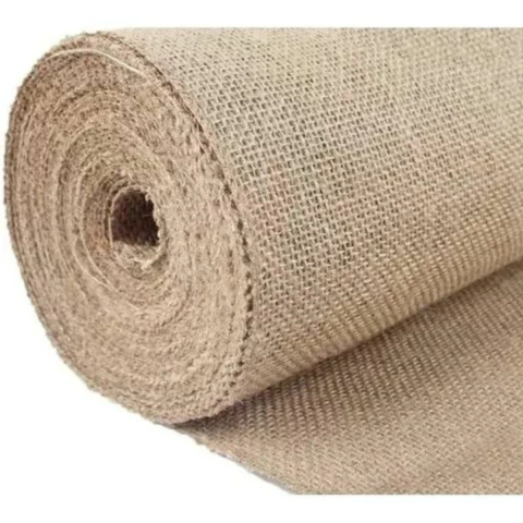 5 Metros Tecido Juta F9 Natural Para Artesanato 100% Juta Cru