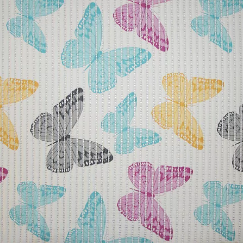 PASSADEIRA MIAMI BORBOLETAS DARK 20021A