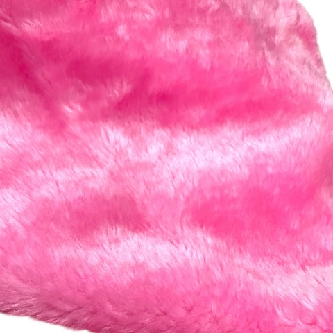 Pelucia Premium 12mm Importado - Rosa 1.00 x 1.60m