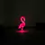 Luminária Flamingo Led Para Decoração - Pink na internet