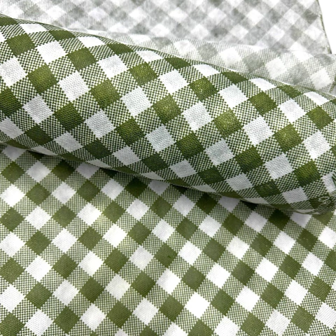 Tnt Estampado Xadrez Verde AK 1m x 1,40m