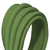 Vivo Perfil PVC 11mm - Verde Pistache - loja online
