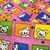 Tecido Gorgurinho Estampado - Pet Fundo Rosa - #NAALIATEM - ALIA COMÉRCIO DE TNT