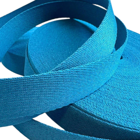 Alça Chic 30mm - Azul Turquesa