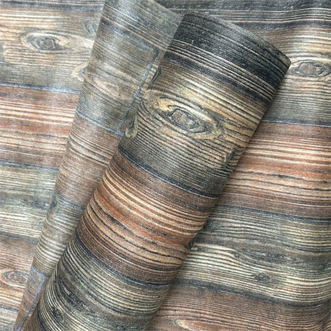 Tnt Estampado - Madeira Branca 06052