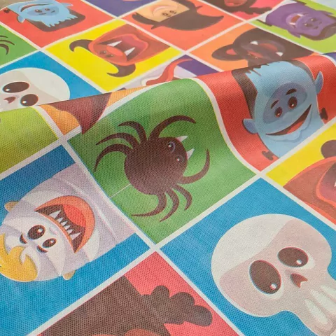 Tnt Estampado - Halloween Colorido