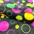 Tnt Estampado - Fluor Bolas Neon Preto cod.05078 - #NAALIATEM - ALIA COMÉRCIO DE TNT