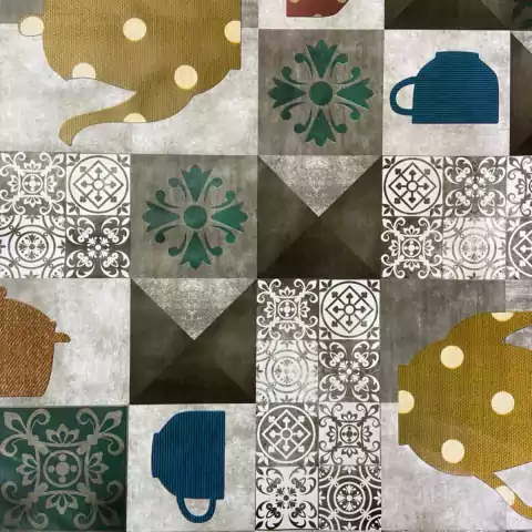 Toalha De Mesa - Porto Cinza REF.497