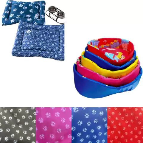 Tecido Bagun Napa Impermeável Estampado Pet Patinhas - 1 Metro