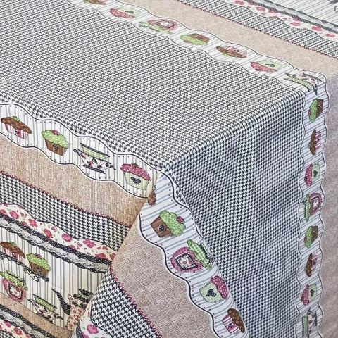 Toalha De Mesa Térmica Berlim - Cupcake