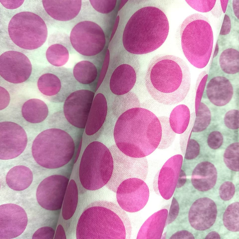 Tnt Estampado - Multibolas Pink Fundo Branco 1201 MV