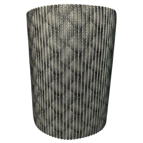 Passadeira Soft Prime Trançado Grafite Des.451 - 43L x 1m