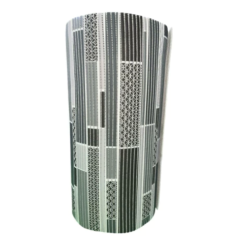 Passadeira Soft Prime Geométrica Noir Des.6430 - 65L x 1m