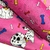 Tecido Gorgurinho Estampado - Dálmata Pink - comprar online
