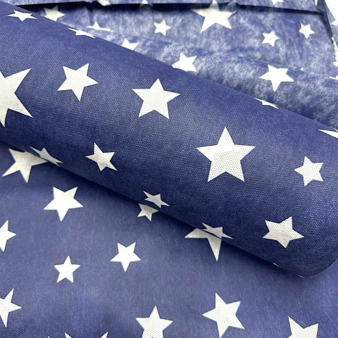 Tnt Estampado - Estrela Branco/Azul AK