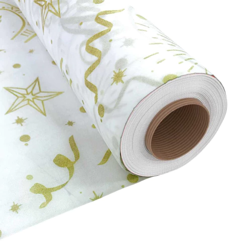 Tnt Estampado 10 Metros - Tema Festa de Ano Novo