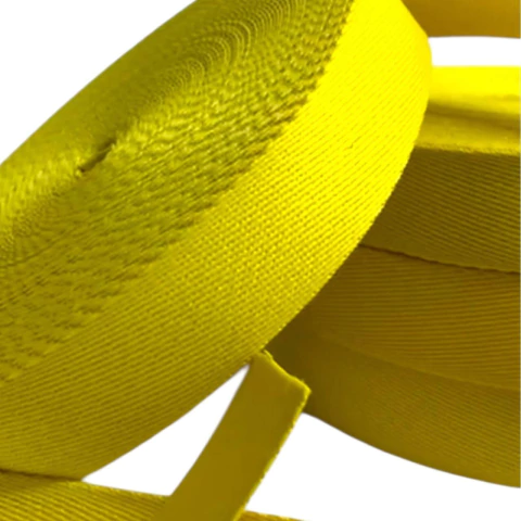 Alça Chic 30mm - Amarelo Melão