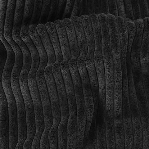 Pelúcia Tech Pele Dupla Geométrica - Preta 1m x 1.60m - comprar online